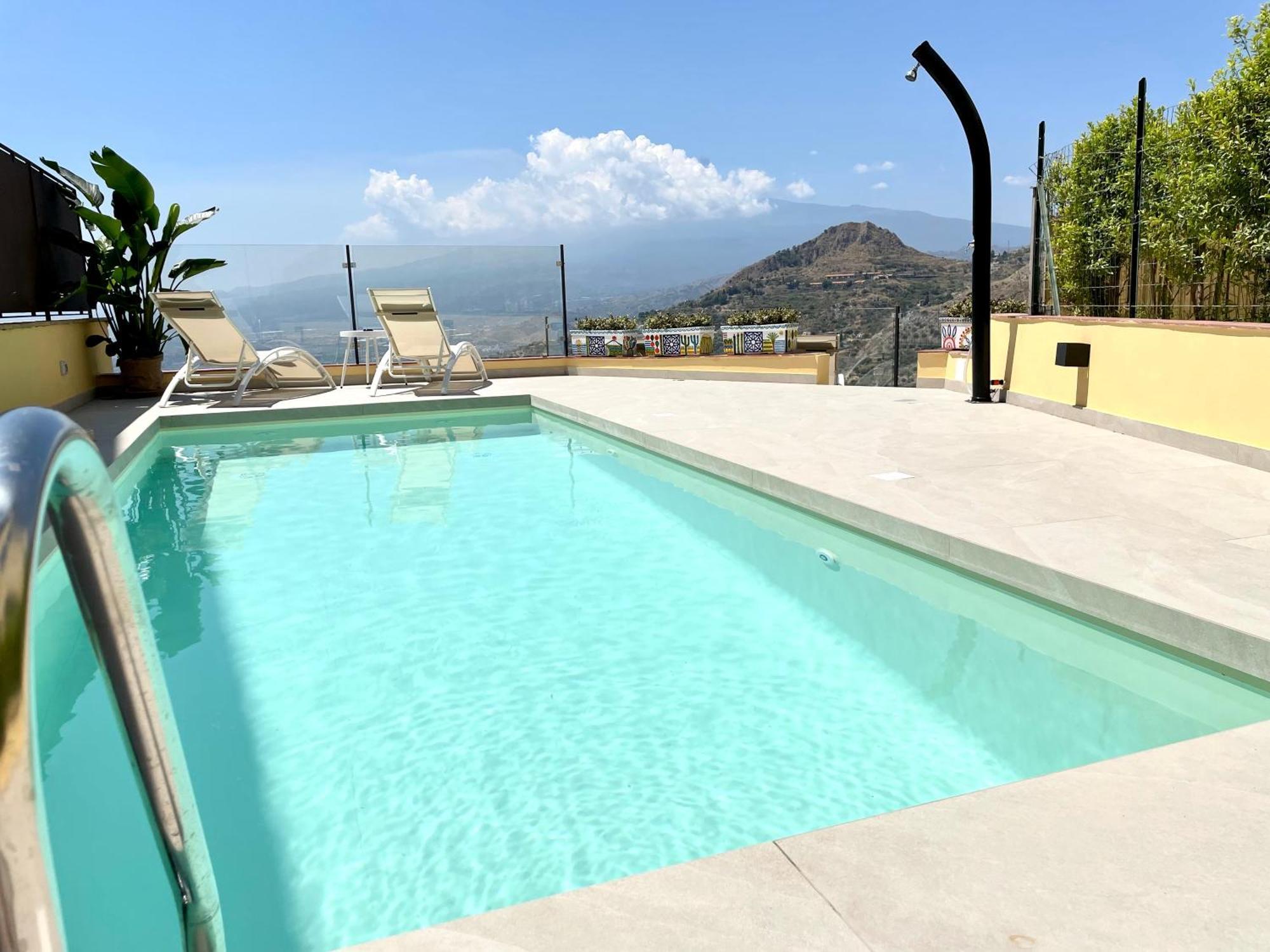 Villa Da Vinci Luxury Panoramic Apartments - Taormina Rooms Collection Kültér fotó